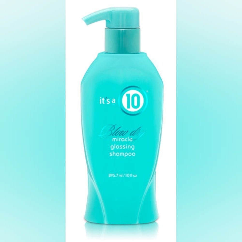 It's a 10 blow dry glossing shampoo